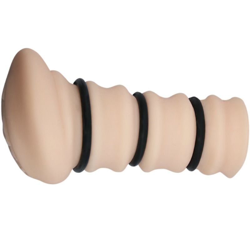 Crazy Bull Masturbador con Anillos - Modelo Vagina 3D Realista