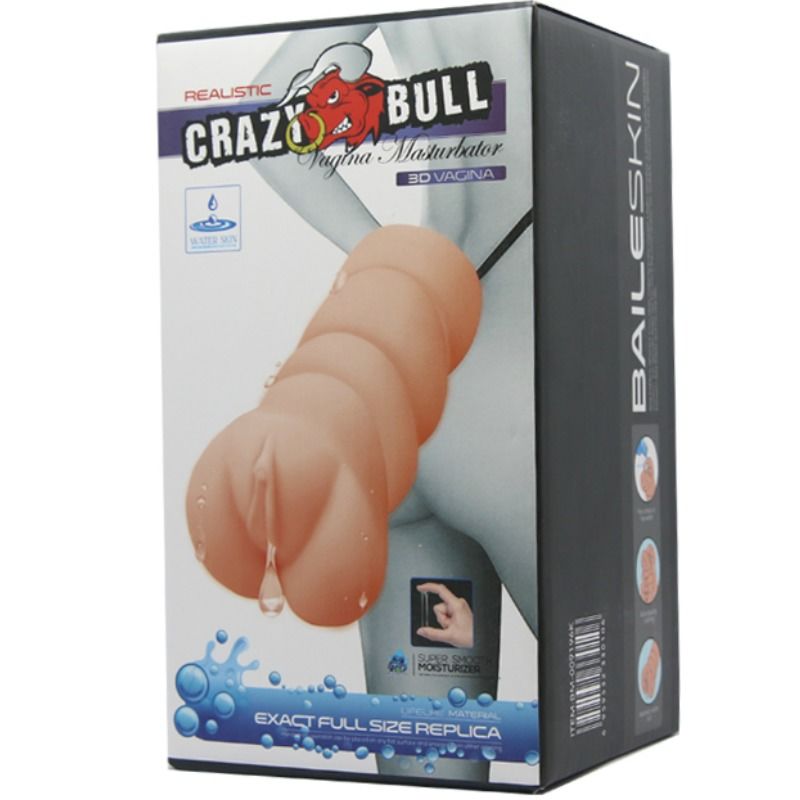 Crazy Bull Water Skin Masturbador Vagina Model 3 - Sensaciones Realistas