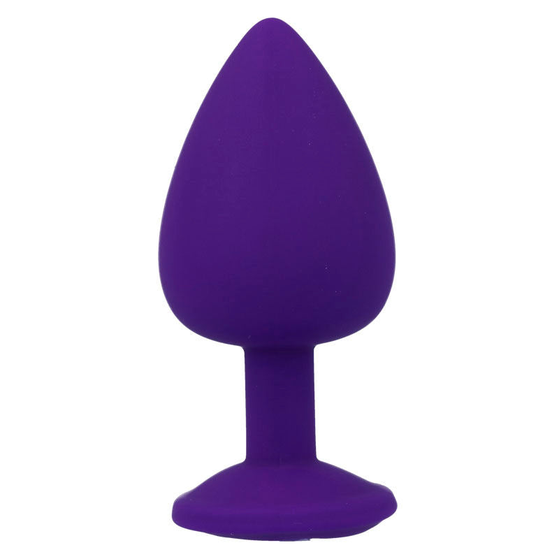 Intense Shelki L Plug Anal Lilac - Silicona Médica