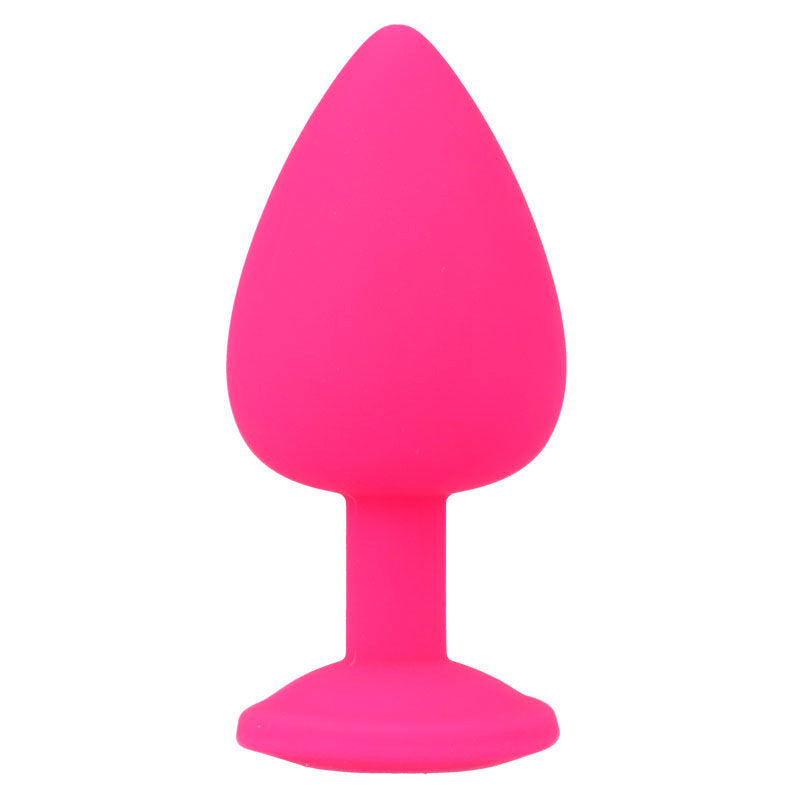Intense Shelki L Plug Anal Fuchsia - Silicona Médica Flexible