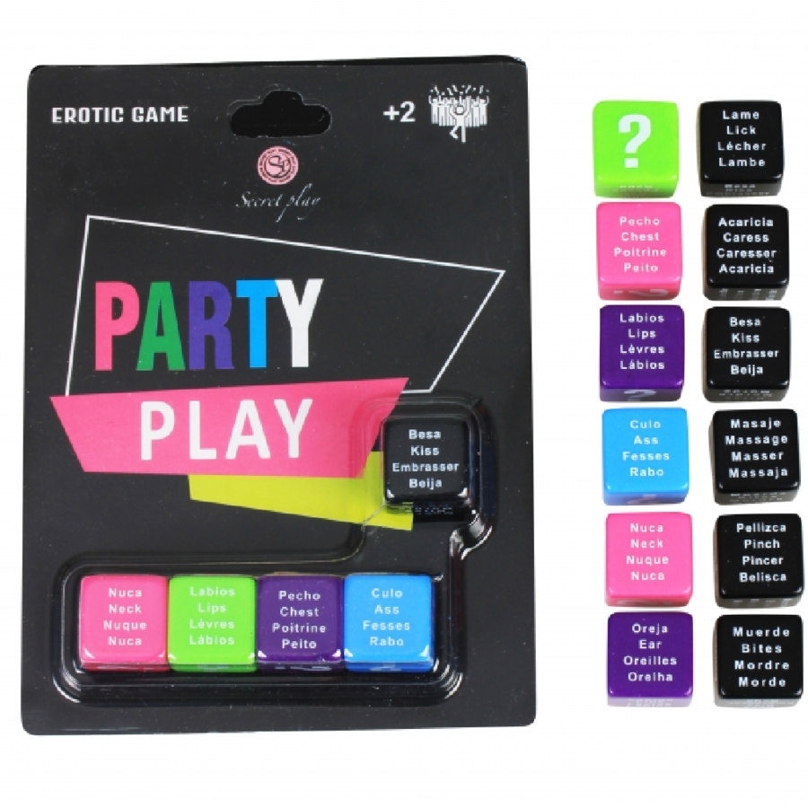 Secretplay Game Party Play 5 Dice - Juego de Dados para Fiestas