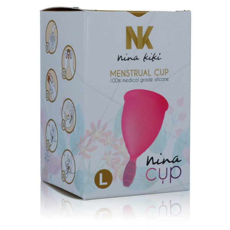 Nina Kikí Menstrual Cup Pink Talla L