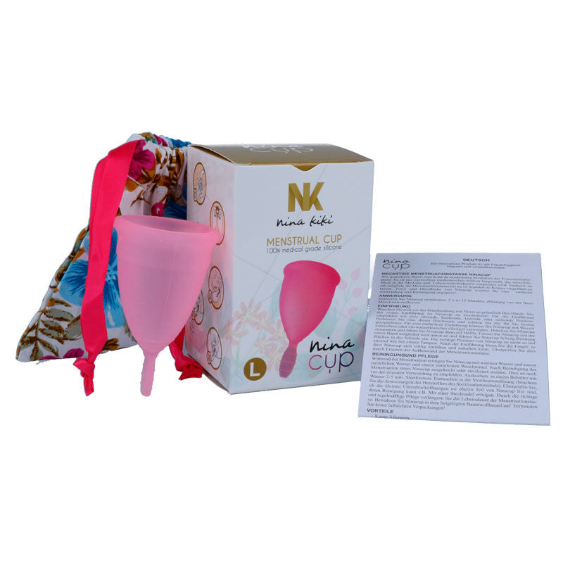 Nina Kikí Menstrual Cup Pink Talla L