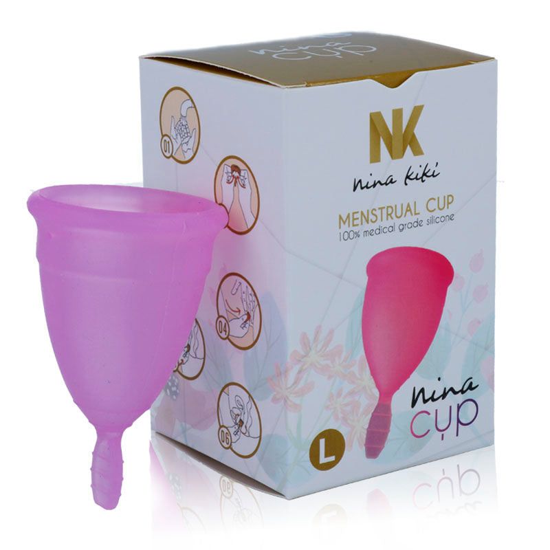 Nina Kikí Menstrual Cup Purple Talla L