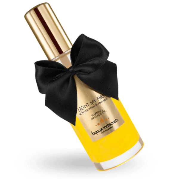 Bijoux Massage Oil Heat Effect Aroma Caramelo