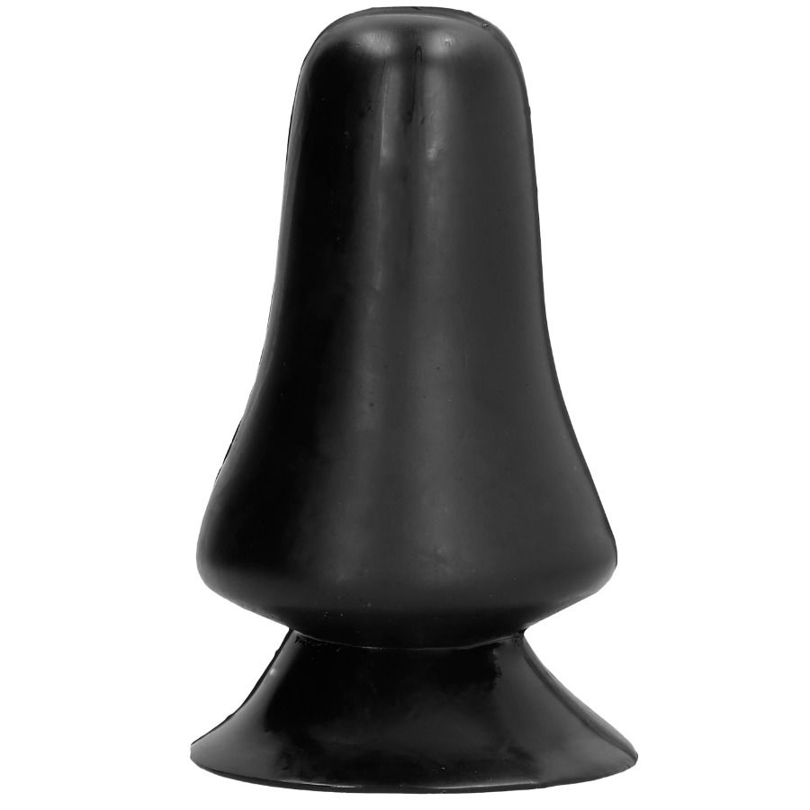 All Black AB39 Plug Anal Vinilo Negro 12 cm