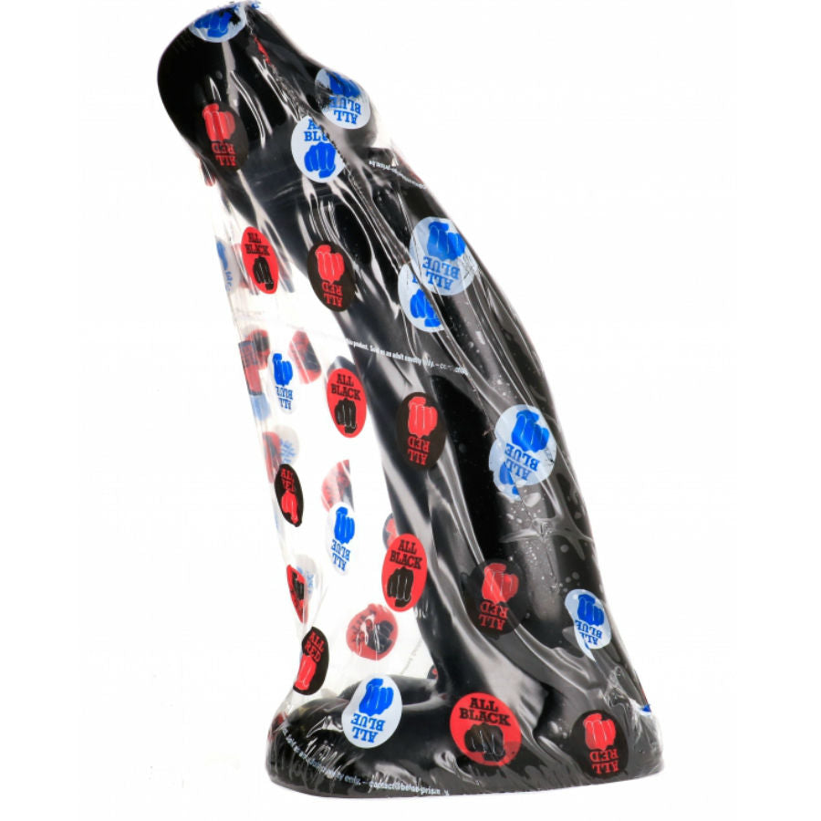 All Black Realistic Black Fisting Dildo 29 cm