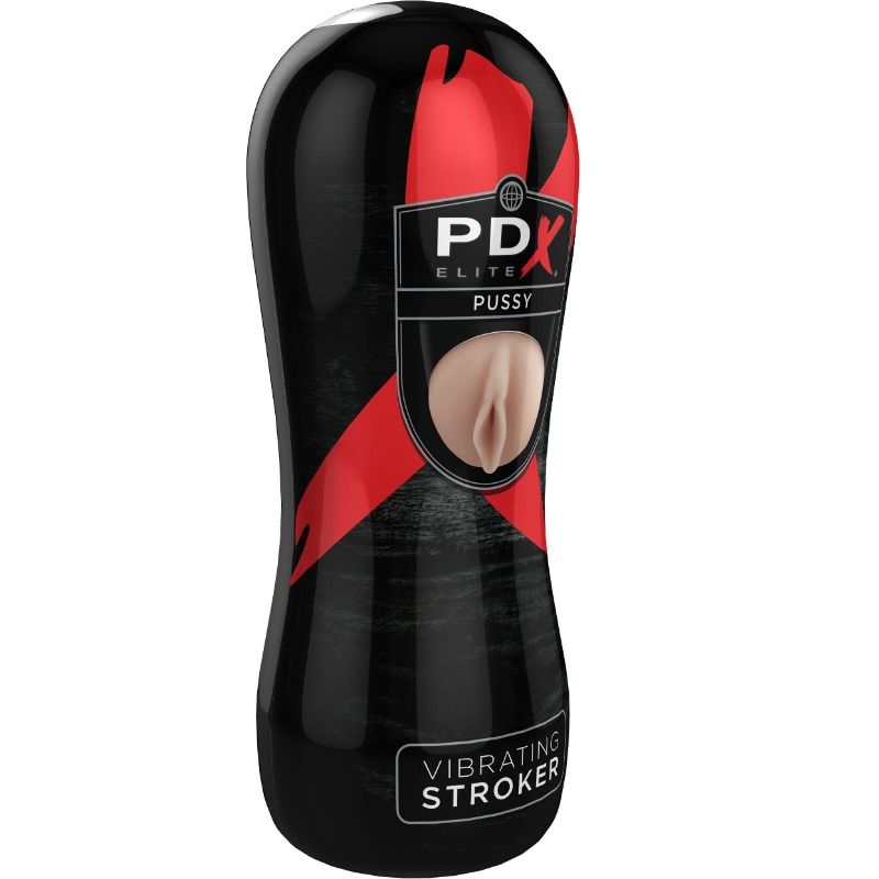 PDX Elite Vibrating Pussy Stroker