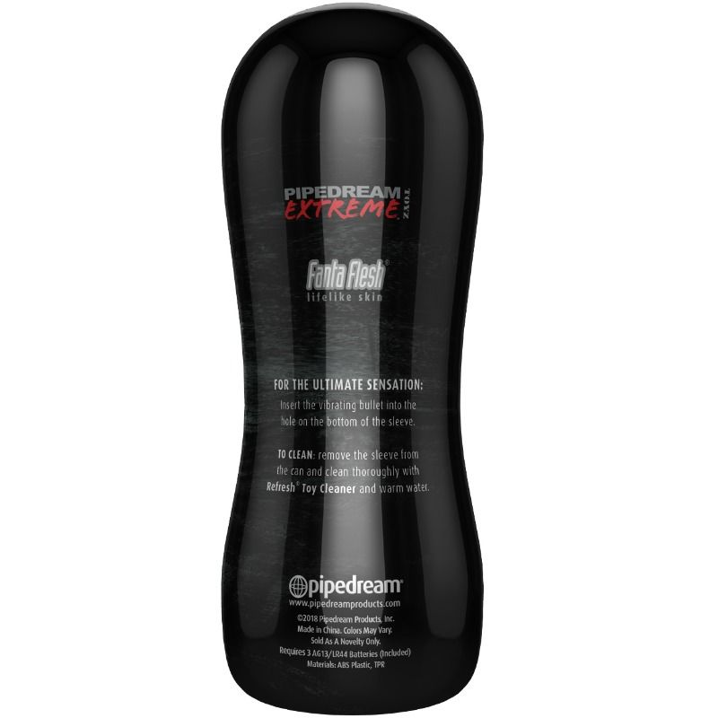 PDX Elite Vibrating Oral Stroker - Masturbador con Bullet Vibrador