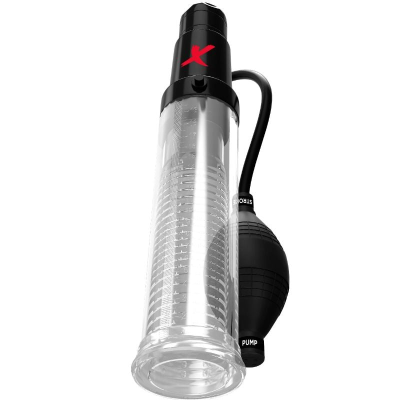 PDX Elite Suck N Pump Stroker - Masturbador con Bomba de Succión y Vibración