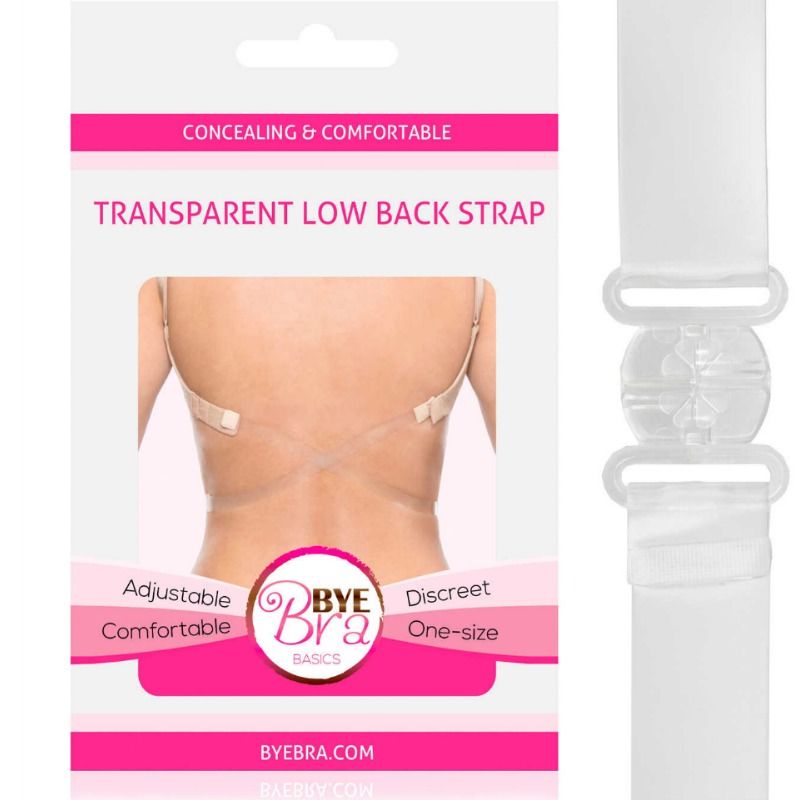 Bye Bra Transparent Back Straps Reducer - Reductor de Tirantes Espalda Desnuda