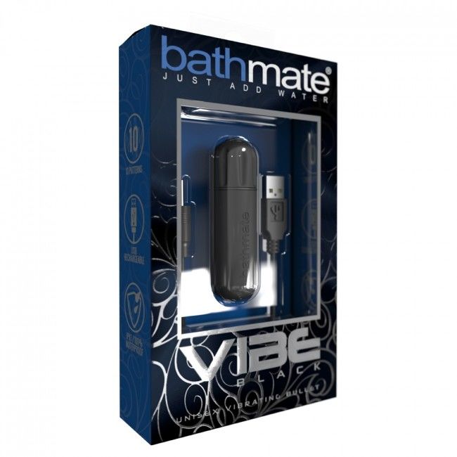 Bathmate Vibe Black - Estimulador Vibrador Compacto