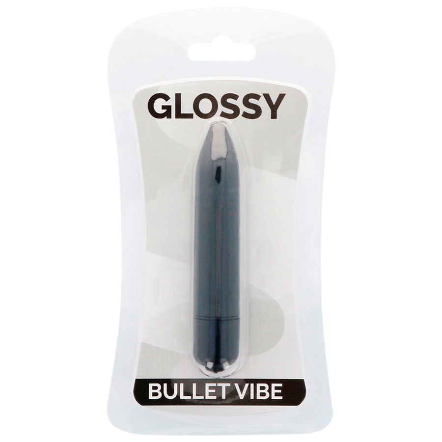 Glossy Thin Vibe Black - Estimulador Compacto