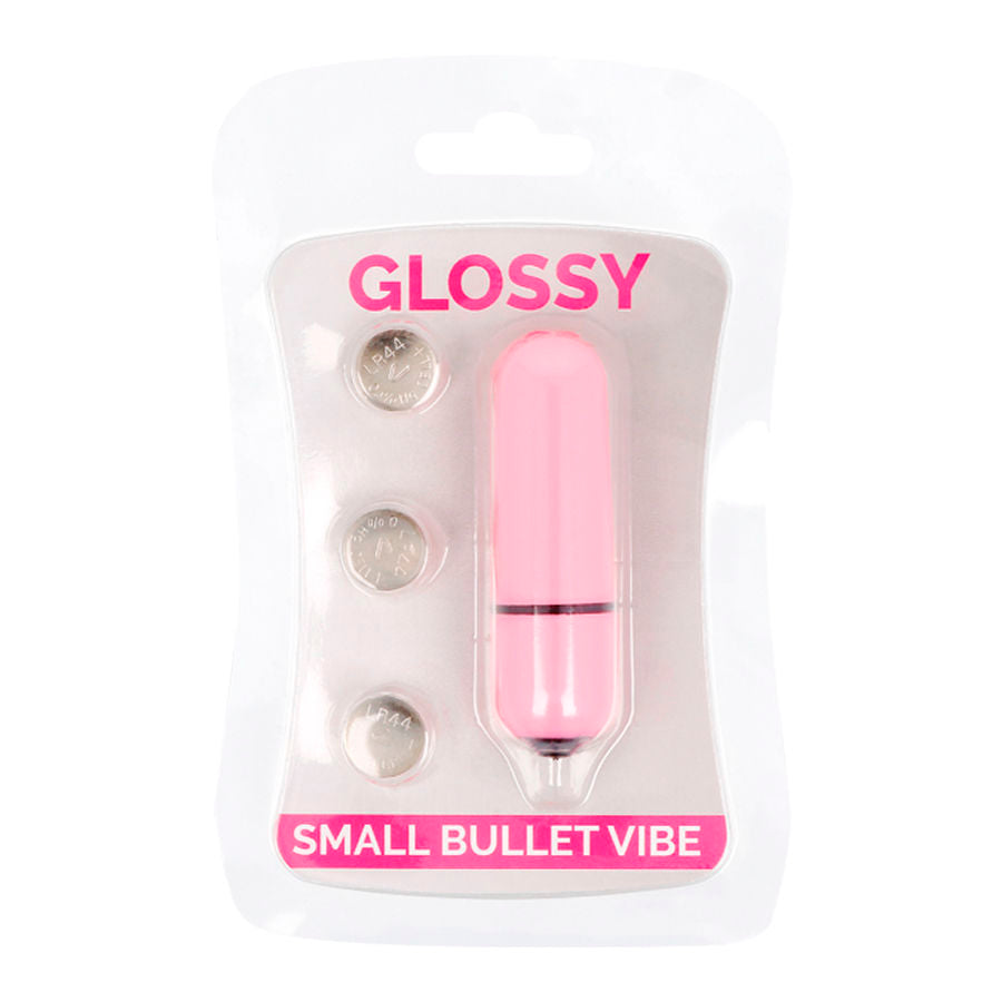 Glossy Small Bullet Vibe Pink - Estimulador Compacto