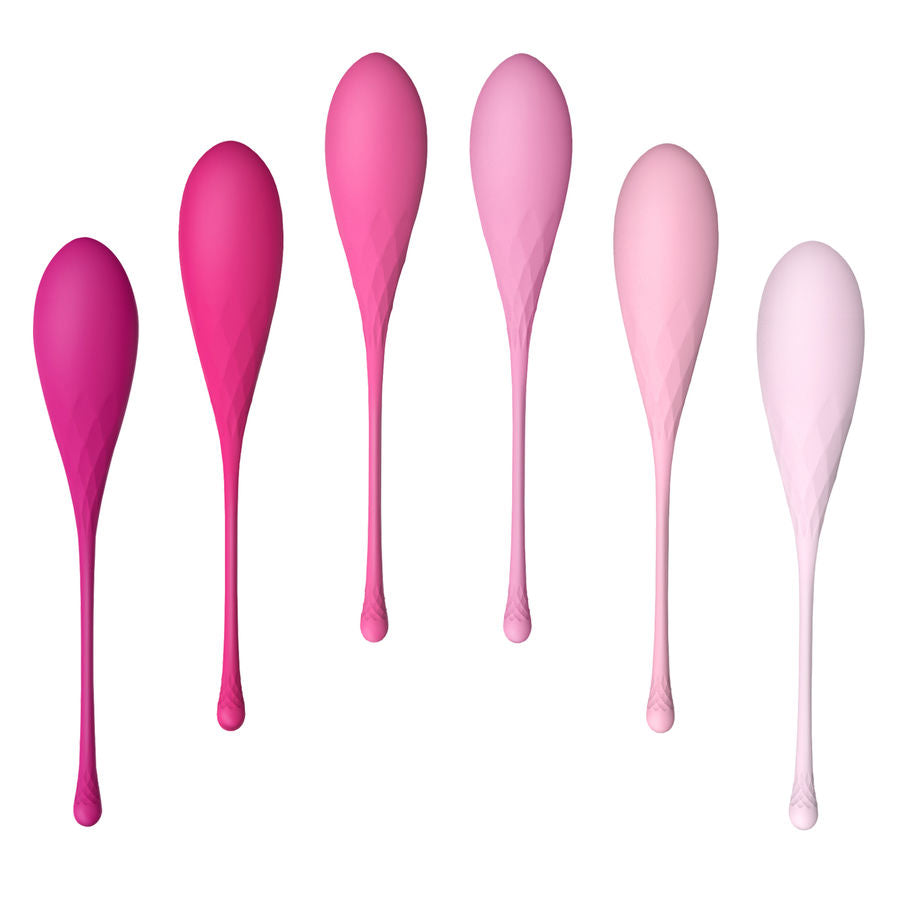 Leslie Kegel Fit - Set de 6 Pesas para Entrenamiento del Suelo Pélvico