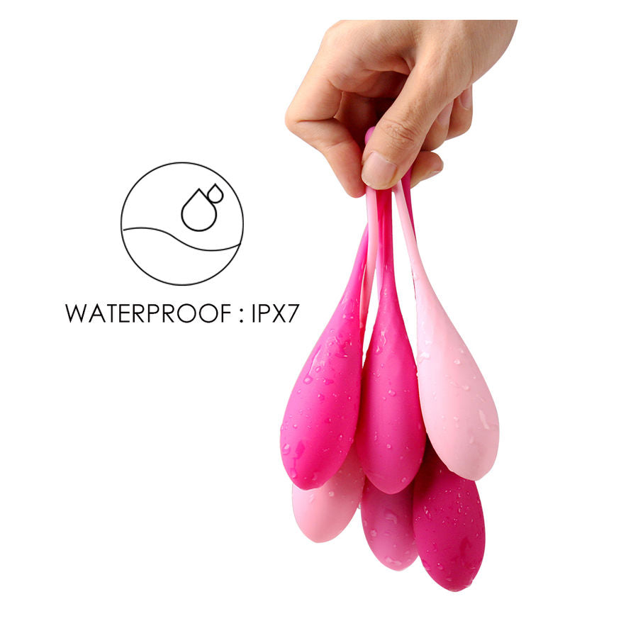 Leslie Kegel Fit - Set de 6 Pesas para Entrenamiento del Suelo Pélvico