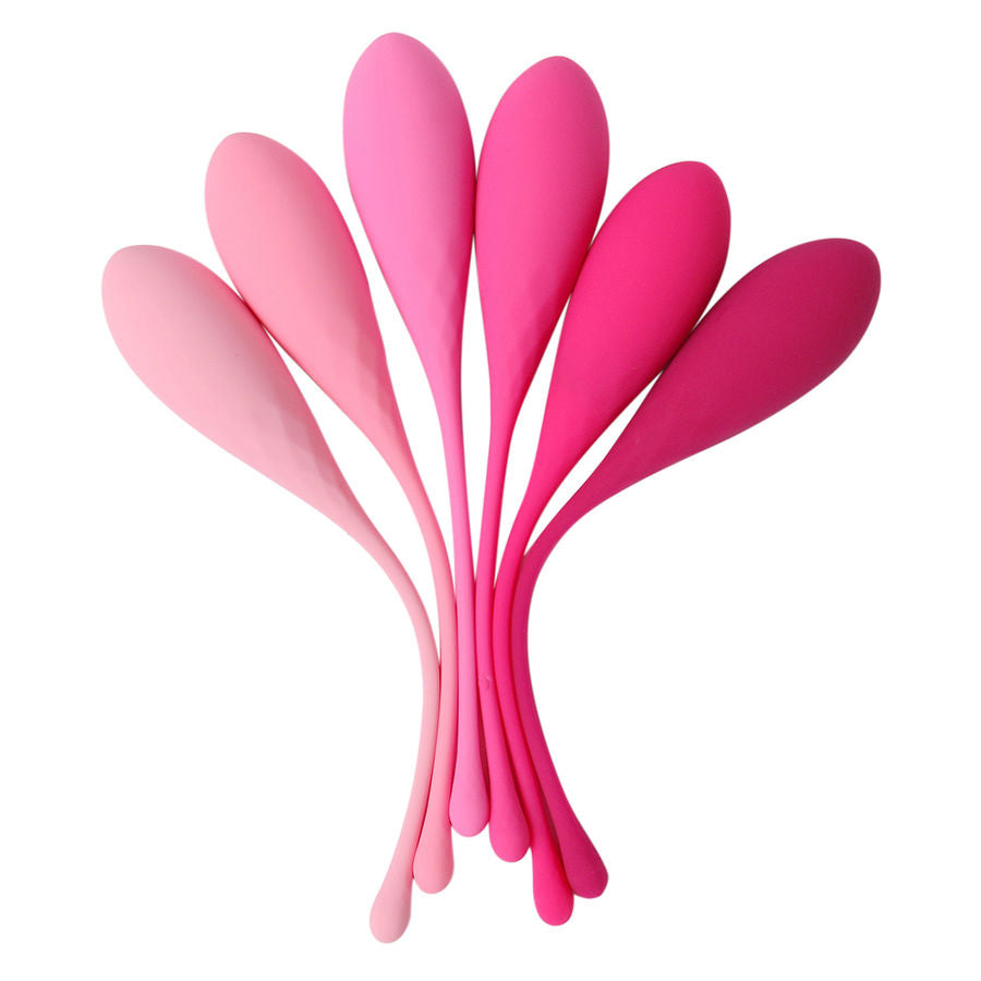 Leslie Kegel Fit - Set de 6 Pesas para Entrenamiento del Suelo Pélvico