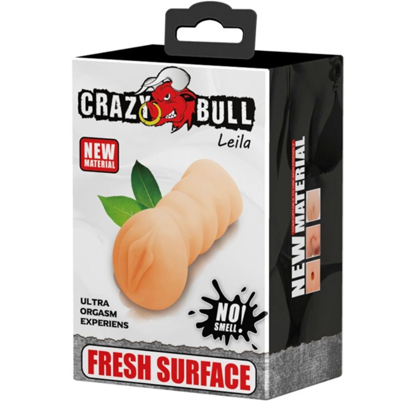 CRAZY BULL Leila - Masturbador Vagina Realista 13.5 cm