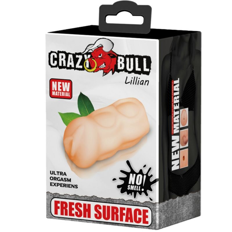 Crazy Bull Lillian - Masturbador Vaginal Realista 13 cm