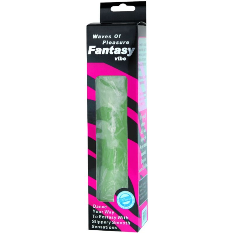 Vibrador Waves of Pleasure 23 cm Verde - BAILE