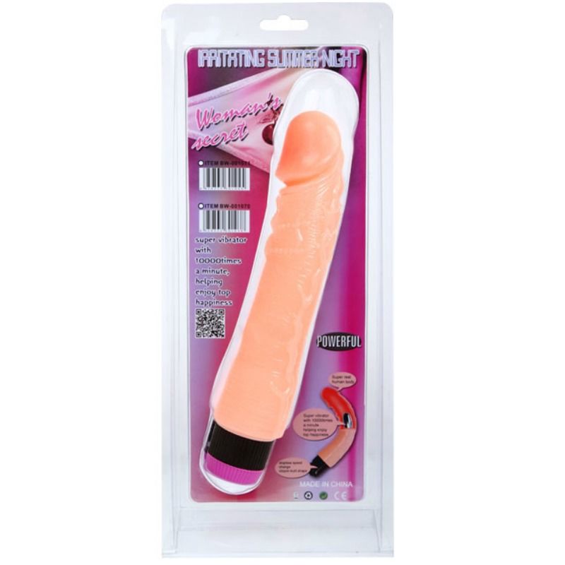 Vibrador Realista Flexible BAILE 24 cm