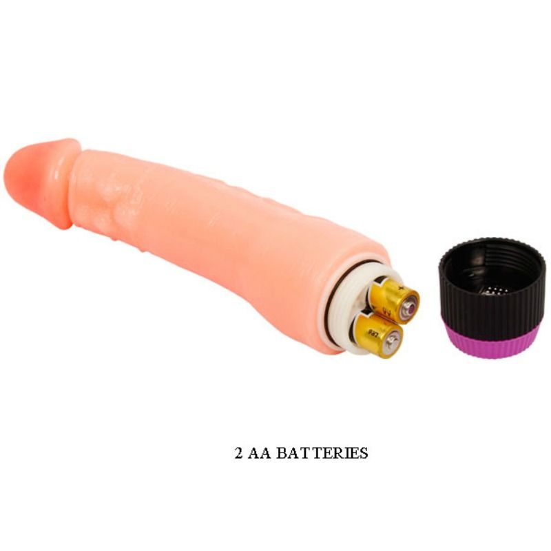 Vibrador Realista Flexible BAILE 24 cm