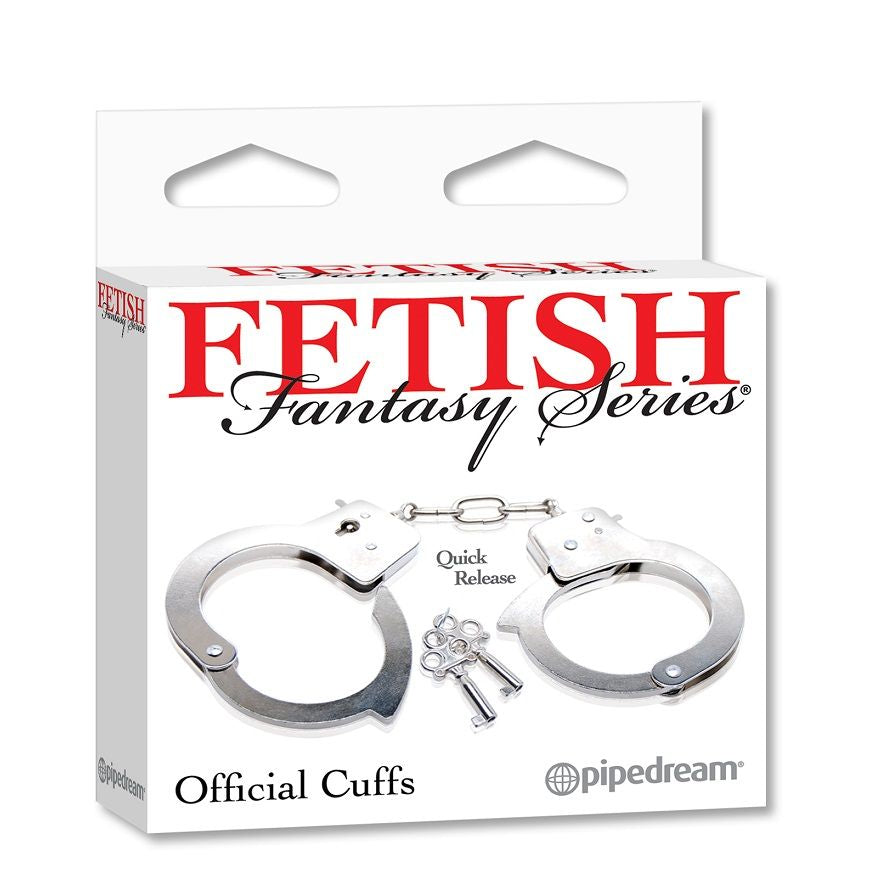 Esposas Fetish Fantasy Series - Acero Niquelado con Llaves Intercambiables