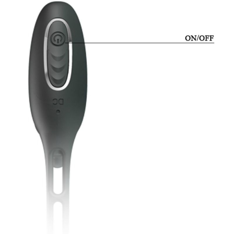 Pretty Love Bottom - Anillo Pene con Plug Vibrador de Próstata