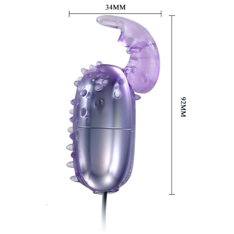 Baile Super Vibrator - Vibrating Egg with Stimulator