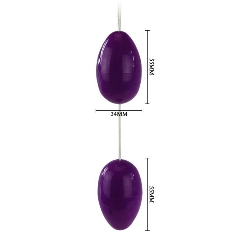 Baile Twins Balls Lilac - Bolas Anales de Silicona