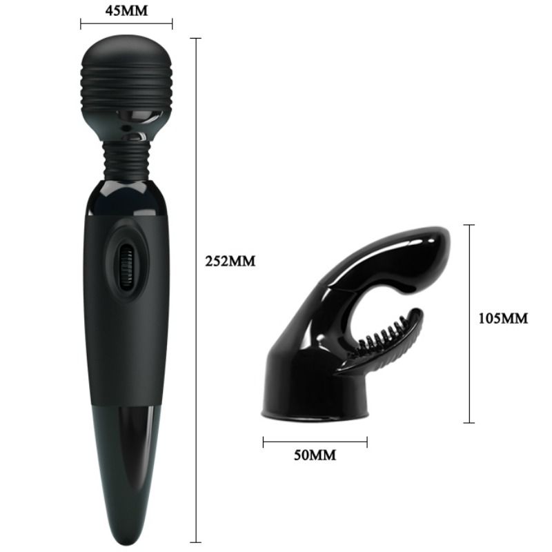 Baile Power Head - Masajeador Sensual con Cabezal Intercambiable