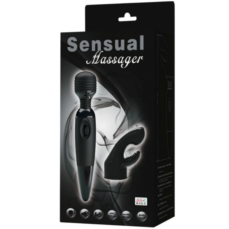 Baile Power Head - Masajeador Sensual con Cabezal Intercambiable