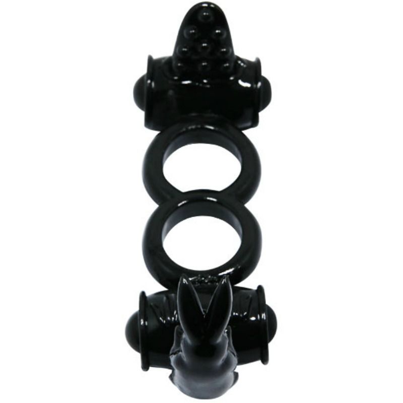 Anillo Doble Sweet Ring con Doble Conejo - BAILE FOR HIM