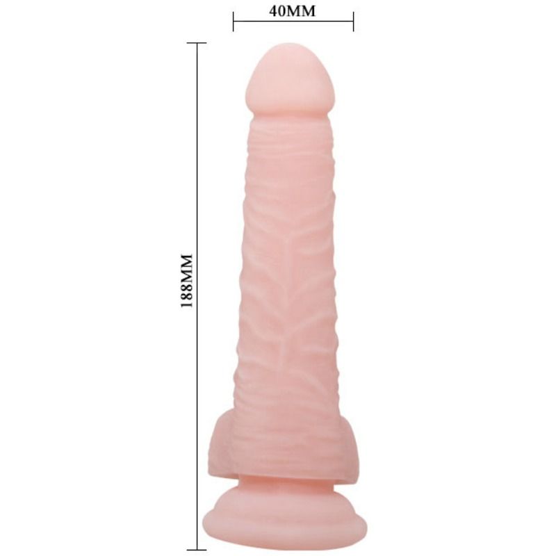Dildo Realista Natural Baile 18.8 cm