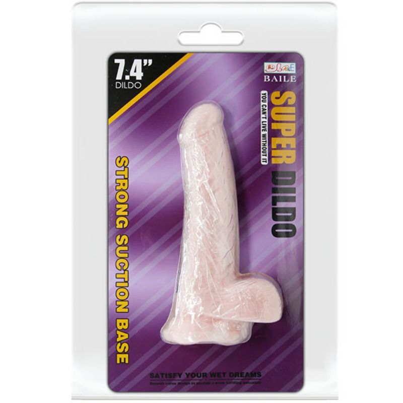 Dildo Realista Natural Baile 18.8 cm