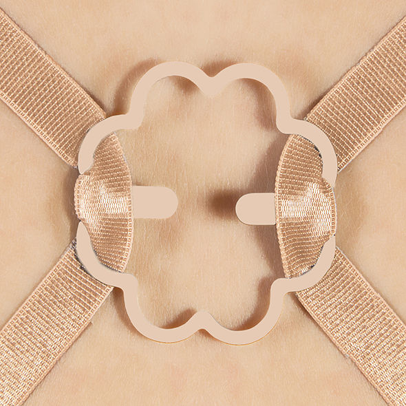 BYE-BRA Bra Clips - Pack de 3 Clips para Unir Tirantes de Sujetador