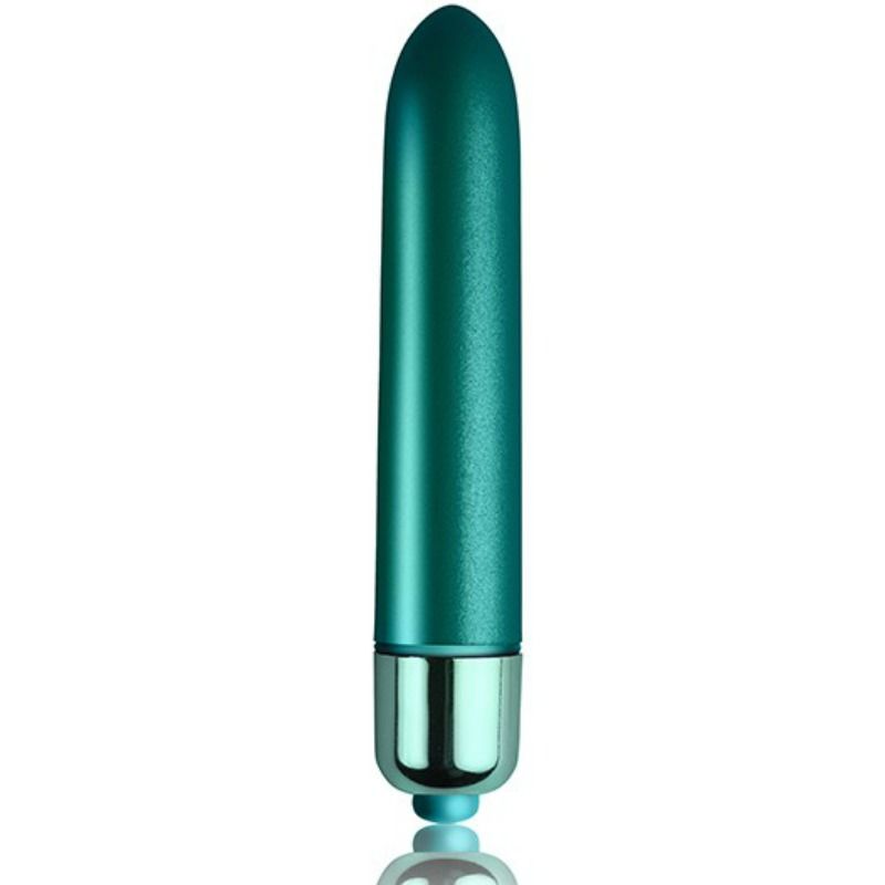 Rocks-Off Vibrating Bullet Touch of Velvet Peacock Petals