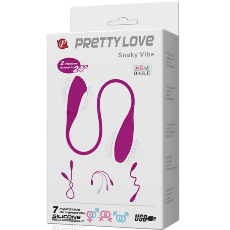 Pretty Love Smart Snaky Vibe - Vibrador Dual 2 Motores