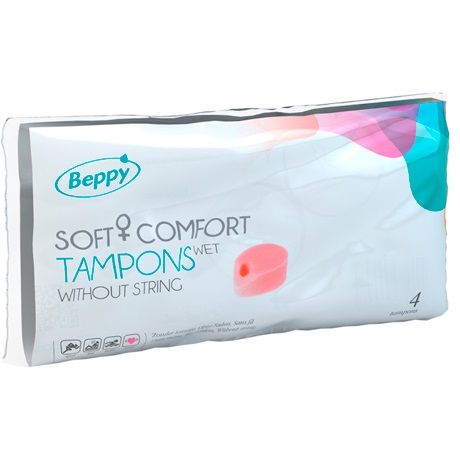 Beppy Soft Comfort Tampons Wet - Pack 4 Unidades