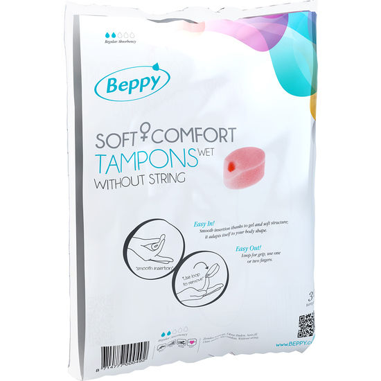Beppy Soft Comfort Tampons Wet - Pack 30 Unidades
