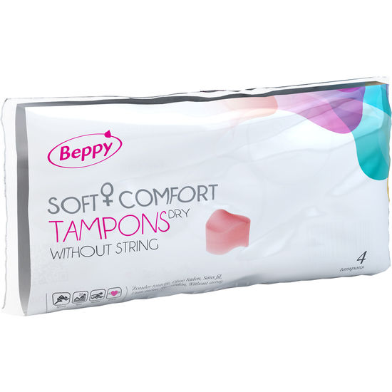 Beppy Soft-Comfort Tampones Secos - Pack 4 Unidades