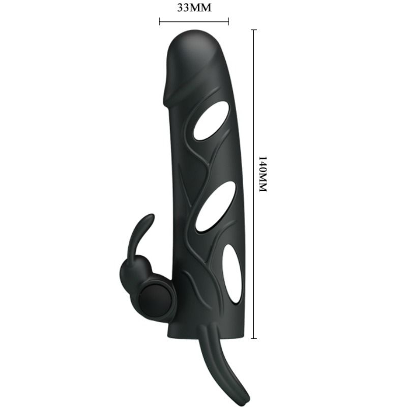 Pretty Love Silicone Cover with Vibration 14 cm 2.0