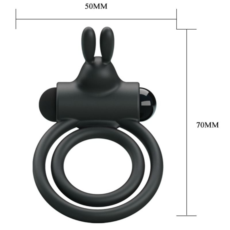 Pretty Love Osmond - Anillo Vibrador de Silicona