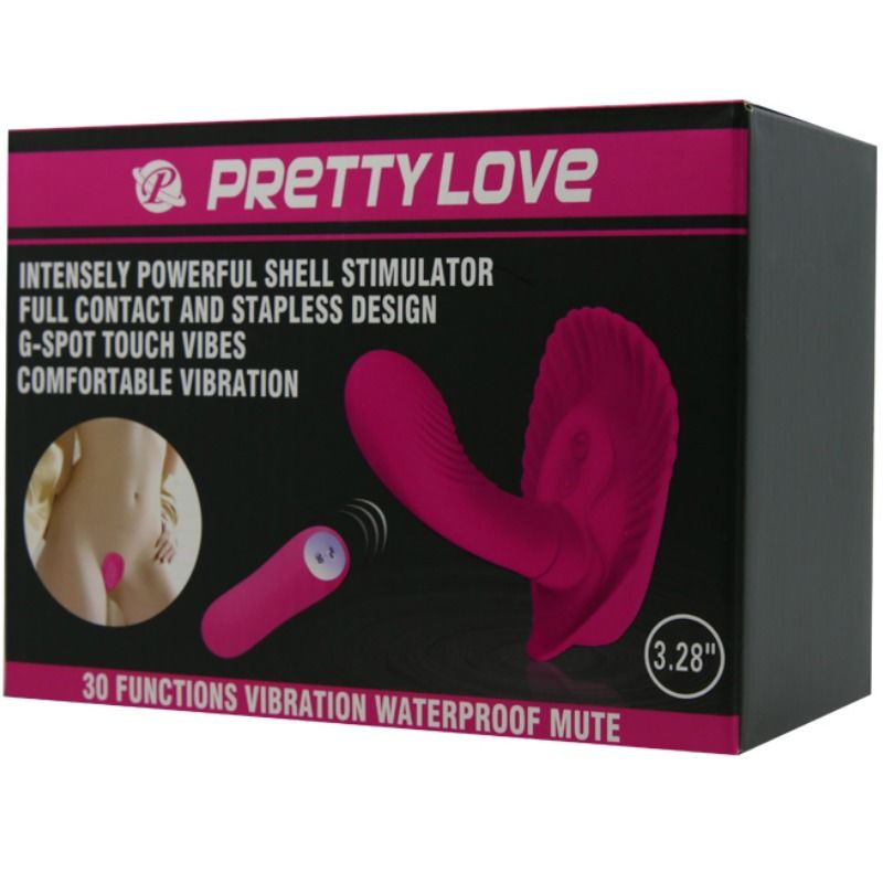 Pretty Love Remote Control Stimulating Shell