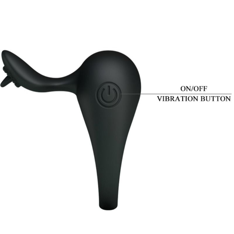 Pretty Love Vibrating Ring with Tongue