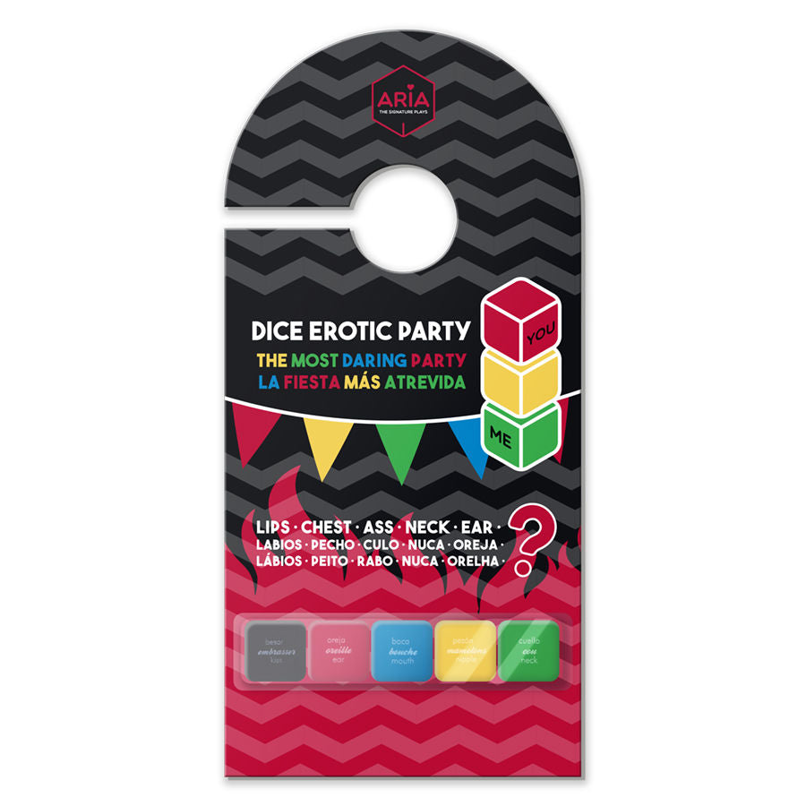 Aria Dice Erotic Party Play - Juego de Dados para Adultos