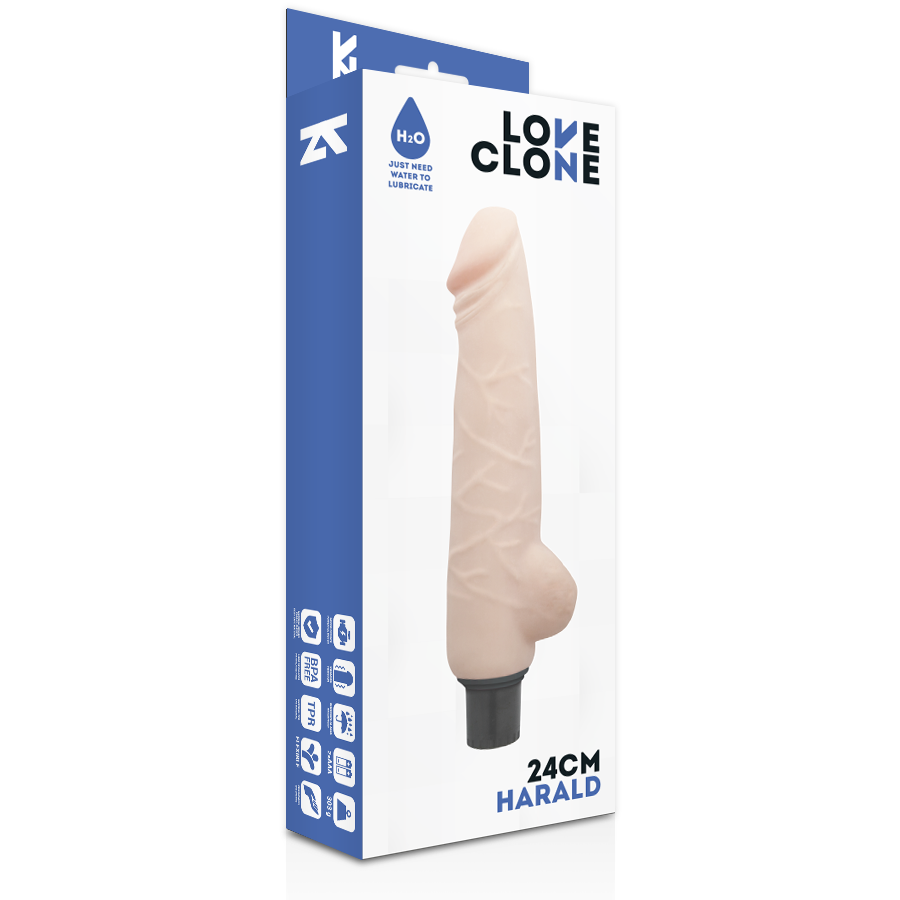 Loveclone Harald Vibrador Autolubricante 24 cm