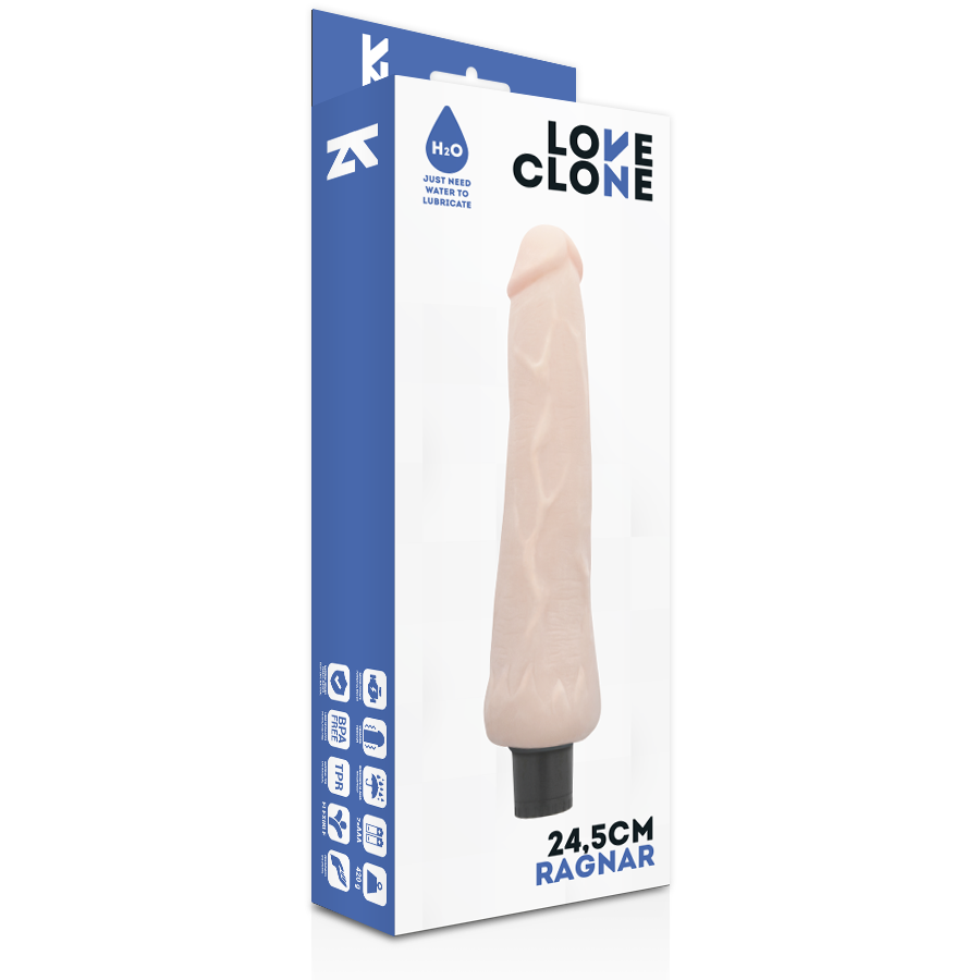 Loveclone Ragnar Vibrador Autolubricante 24.5 cm