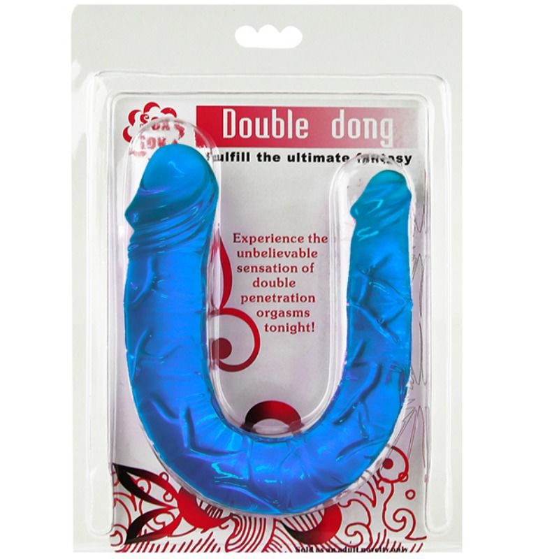 Baile Double Dong - Dildo Doble Azul
