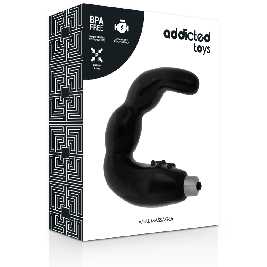 Masajeador de Próstata Anal con Vibración - ADDICTED TOYS